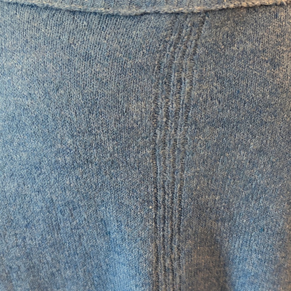 NWT Time & Tru Womens Blue Crewneck Sweater Size L Beautiful Blue Warm - Picture 9 of 14